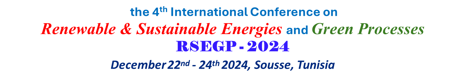 RSEGP Conference 2024